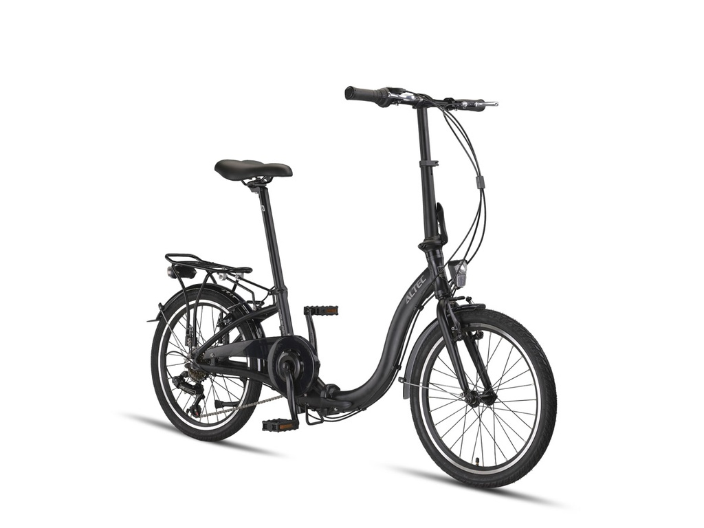 Folding Bicycle Altec Comfort 20"/39 cm/Black matt/21042
