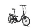 Folding Bicycle Altec Comfort 20"/39 cm/Black matt/21042