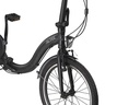 Folding Bicycle Altec Comfort 20"/39 cm/Black matt/21042