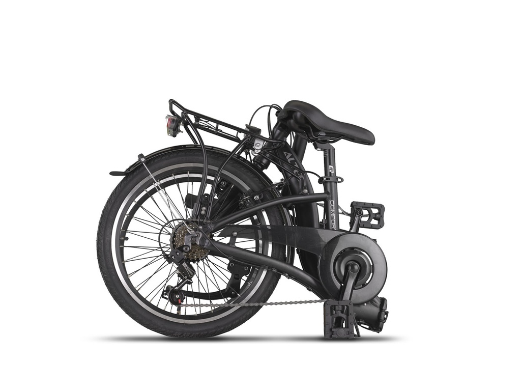 Folding Bicycle Altec Comfort 20"/39 cm/Black matt/21042
