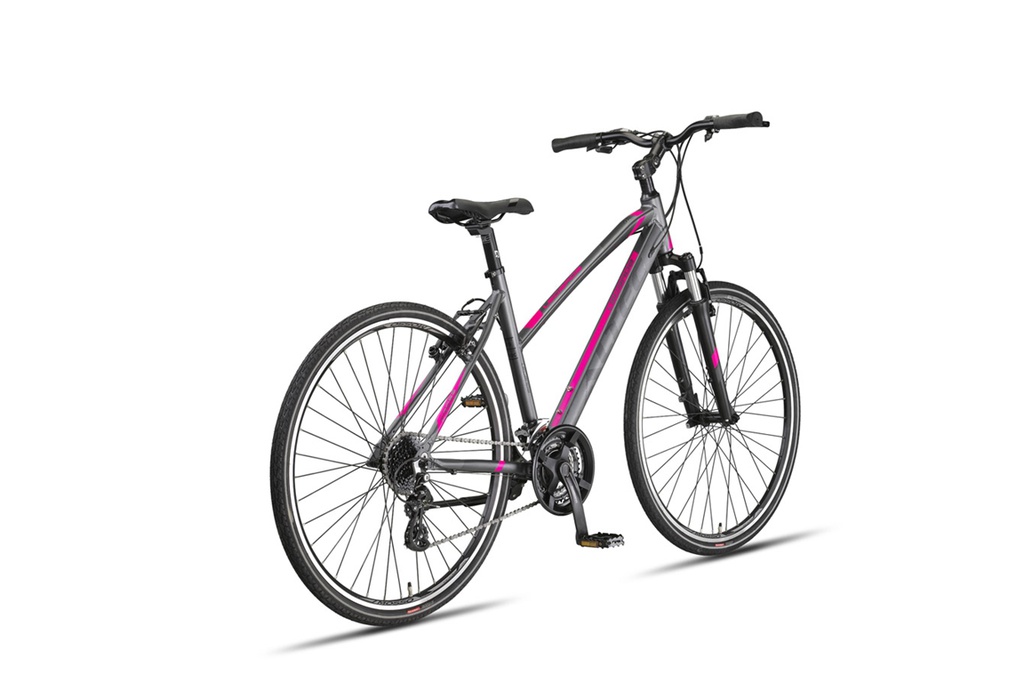 Bicycle Altec Legarda Trekking 28"/49 cm/Anthracite-Pink/28026