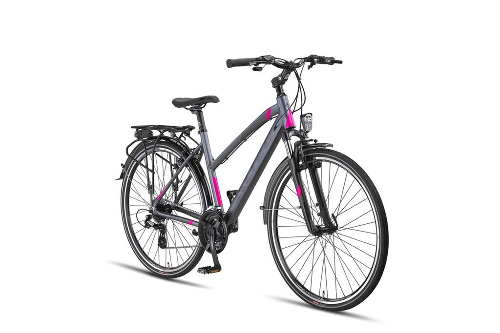 Bicycle Altec Legarda 28"/49 cm/Anthracite-Pink/285062