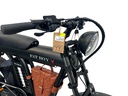 DIABLO E-BIKE, FAT BOY, MATT-BLACK/BLACK, 15,6AH 48V 748,8WH