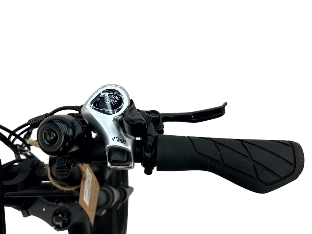 DIABLO E-BIKE, ZIPPER, 7SP SHIMANO, MATT BLACK, REAR SUSPENSION, 1000462 ACCU (15 Ah,48V,720 Wh)