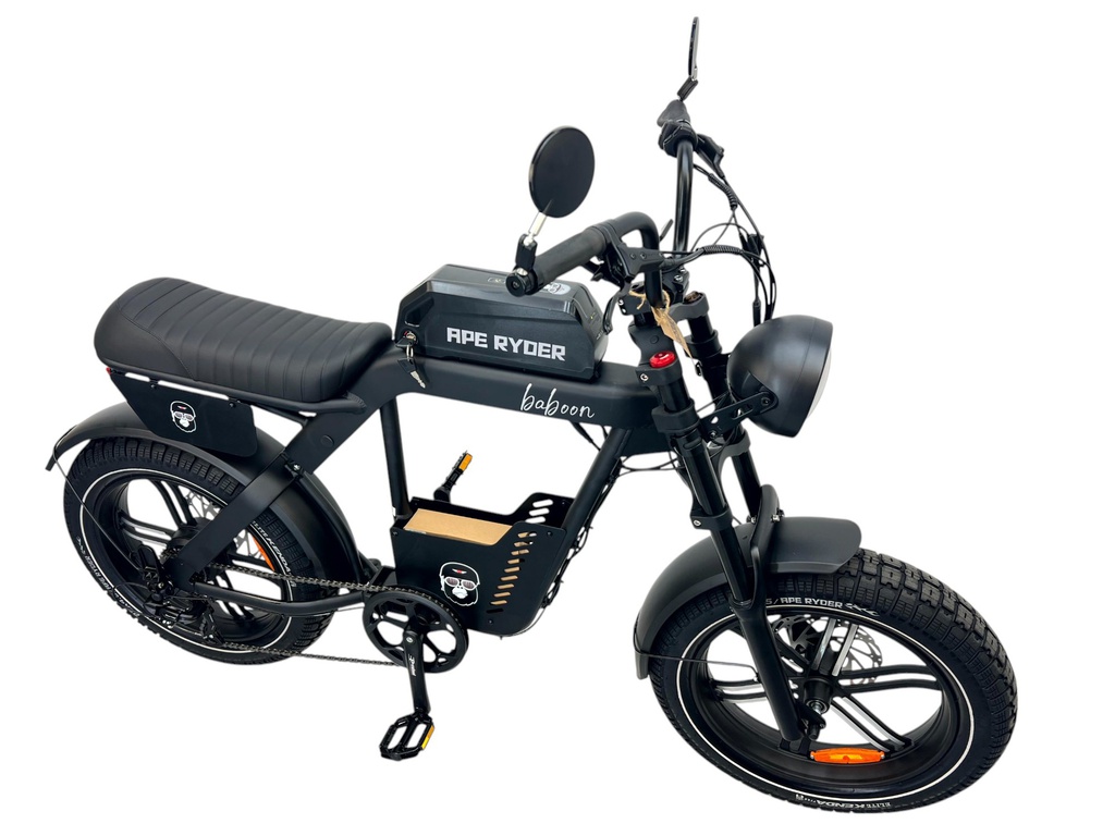E-BIKE DIABLO BABOON 20" matt black (48V 15Ah 696Wh)