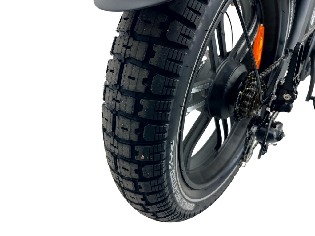 E-BIKE DIABLO BABOON 20" matt black (48V 15Ah 696Wh)