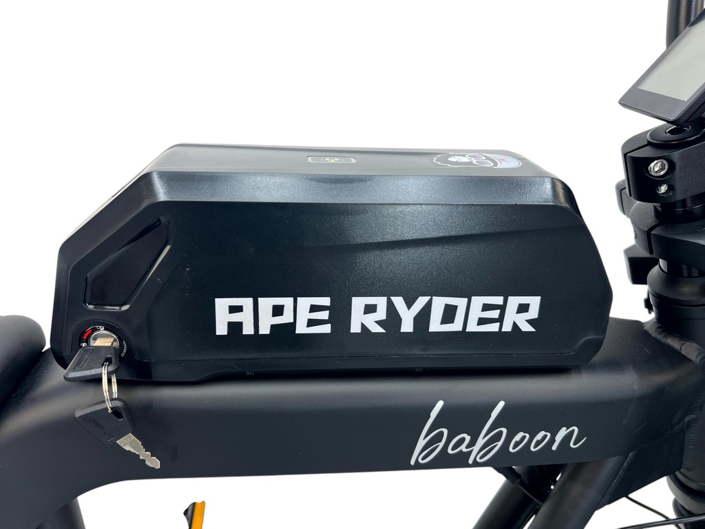 E-BIKE DIABLO BABOON 20" matt black (48V 15Ah 696Wh)