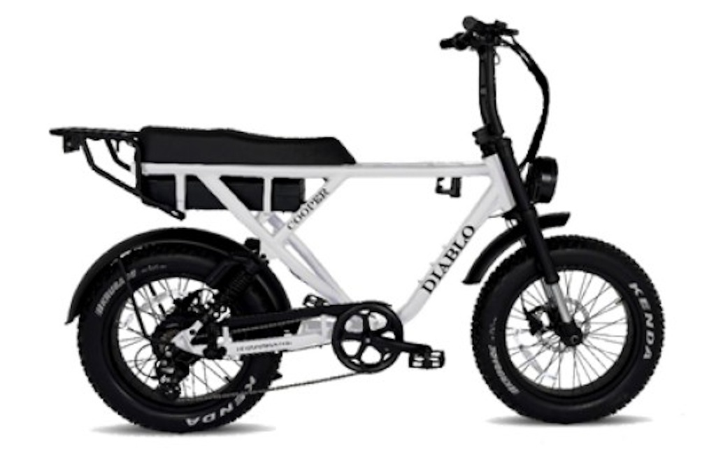E-BIKE DIABLO COOPER 20" 15Ah 48V 720Wh/7ver - Garantie