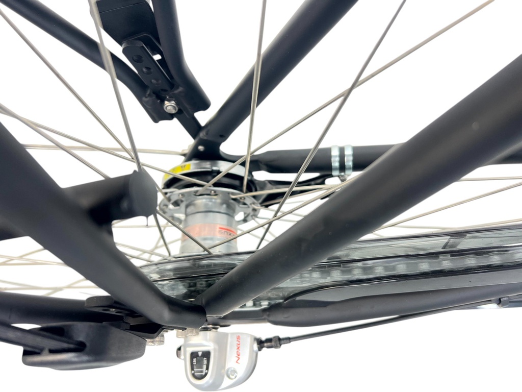 E-BIKE VOGUE BASIC, 3SP, 47CM, MATT-BLACK-BROWN, 36V/13Ah/45Nm/468Wh