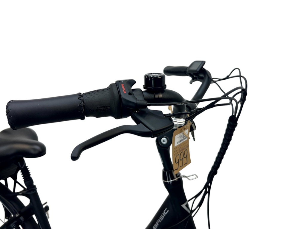 E-BIKE VOGUE BASIC, 3SP, 47CM, MATT-BLACK-BROWN, 36V/13Ah/45Nm/468Wh