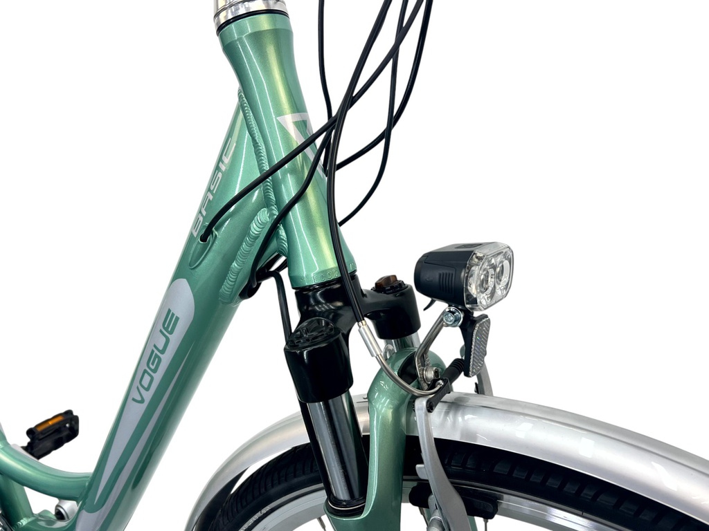 E-BIKE VOGUE BASIC, 7SP 1, 47CM, GREEN, 36V/13Ah/45Nm/468Wh