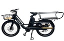 E-BIKE VOGUE WONDER 20"/matt-black/2 accu 9.6AH,12.8AH