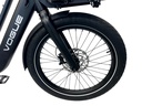 E-BIKE VOGUE WONDER 20"/matt-black/2 accu 9.6AH,12.8AH