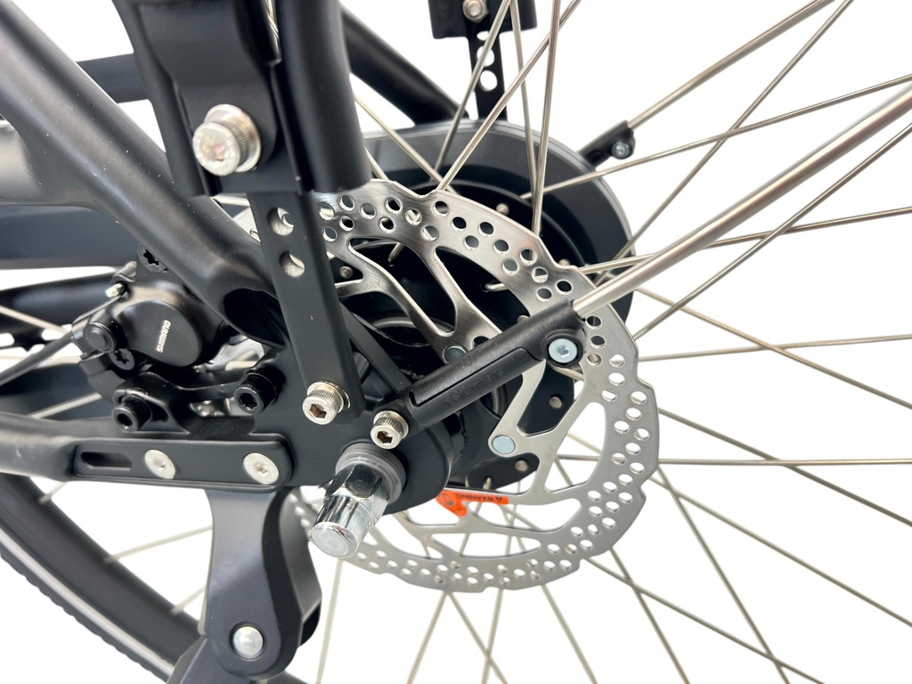 E-BIKE VOGUE ZENDA M300 28" 51cm, matt-black/Bafang m300/36V 13Ah 468Wh/LCD