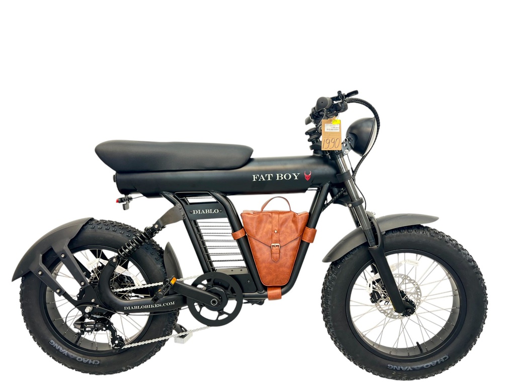 E-BIKE DIABLO FAT BOY 15,6Ah 48V 748,8Wh/20"/7ver, Levering