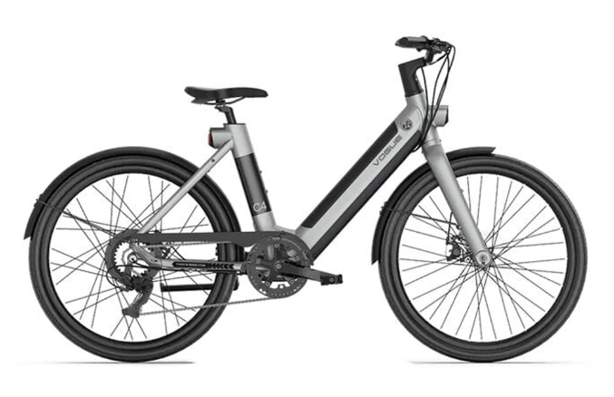 E-BIKE VOGUE C4 LADY 36V 9,6Ah 345,6Wh, Garantie/Levering
