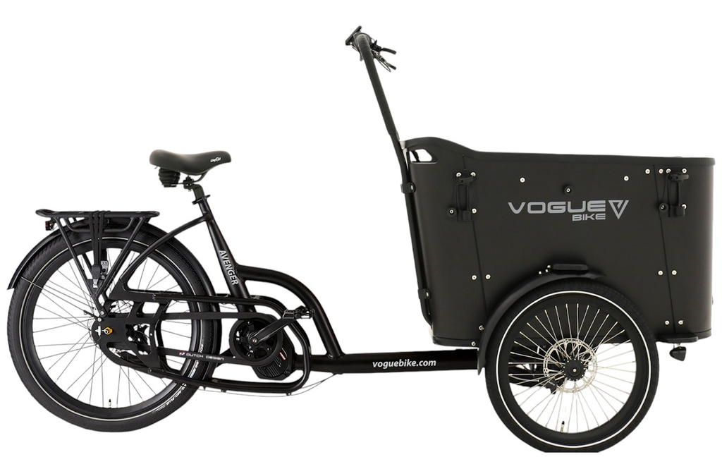 E-CARGO Vogue Avenger 8 28/36V 15Ah 540Wh, Garantie/Levering
