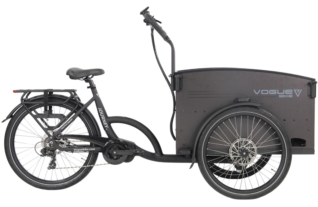 E-CARGO Vogue Journey+ 7 26"-24"/36V 14.5Ah 522Wh, Levering