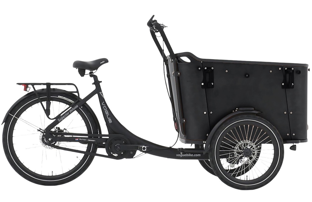 E-CARGO Vogue Superior Deluxe 8 36V 15Ah 540Wh, Levering