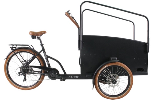 [MP-Vogue-015] E-CARGO Vogue Caddy 26"-20"/36V 13Ah 468Wh, Levering