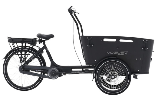 [MP-Vogue-017] E-CARGO Vogue Carry 3 8 26"-20"/36V 13Ah 468Wh, Levering